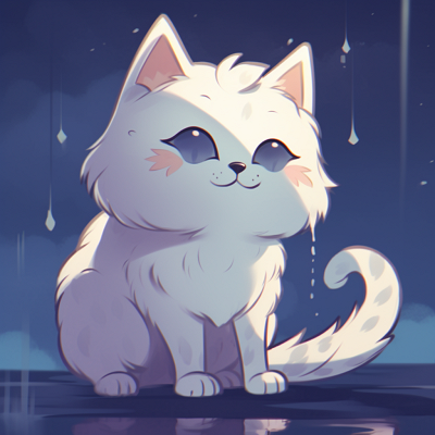 Image For Post | Anime styled cat character under the moonlight, subtle hues and soft shading. dreamy anime cat character pfp - [Anime Cat PFP Universe](https://hero.page/pfp/anime-cat-pfp-universe)