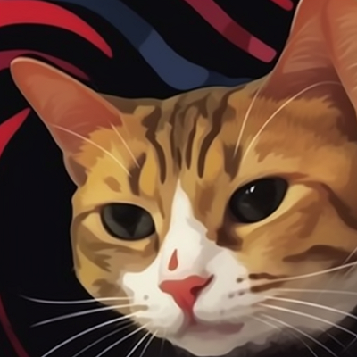 Image For Post | Two cats with a cartoonish art style, mid-play, amid a bright, colorful background. whimsy and wit: matching cat pfp pfp for discord. - [matching cat pfp, aesthetic matching pfp ideas](https://hero.page/pfp/matching-cat-pfp-aesthetic-matching-pfp-ideas)