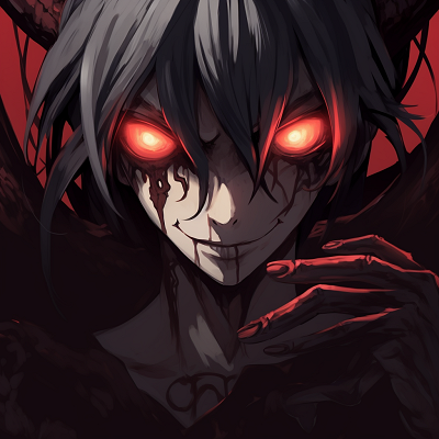 Image For Post Demon's Slitted Eyes - demonic anime pfp concepts