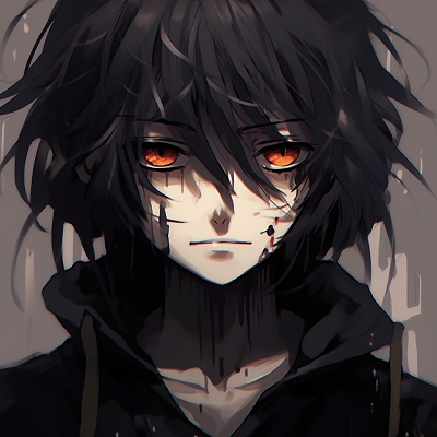 Image For Post | The anime hero redefined through a grunge-inspired art style, employing strong brush strokes and the extensive use of heavy black lines. appealing anime grunge pfp aesthetics pfp for discord. - [Superior Anime Grunge Pfp](https://hero.page/pfp/superior-anime-grunge-pfp)