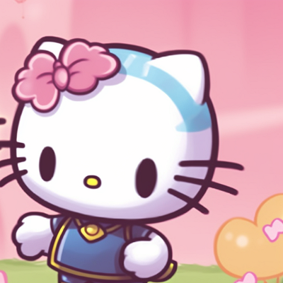 Image For Post | Two Hello Kitty characters in playful positions, brightly colored with soft shading. creative matching hello kitty pfp pfp for discord. - [matching hello kitty pfp, aesthetic matching pfp ideas](https://hero.page/pfp/matching-hello-kitty-pfp-aesthetic-matching-pfp-ideas)