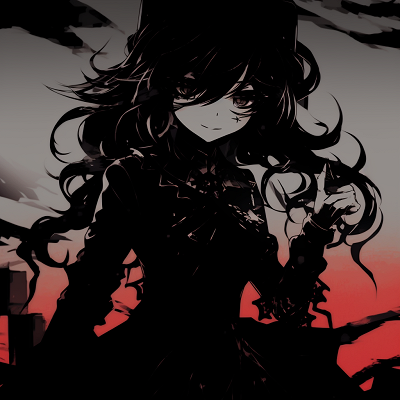 Image For Post | A mysterious lady veiled in the night, portrayed through a blend of darker shades. darkness anime pfp females pfp for discord. - [Darkness Anime PFP Collection](https://hero.page/pfp/darkness-anime-pfp-collection)