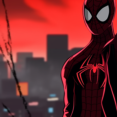 Image For Post | Two Spider-Man characters, one classic and one modern, silhouetted against a stylized city skyline. creative ideas for spider man matching pfp pfp for discord. - [spider man matching pfp, aesthetic matching pfp ideas](https://hero.page/pfp/spider-man-matching-pfp-aesthetic-matching-pfp-ideas)