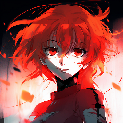Image For Post | Asuka under glowing neon lights, vibrant colors and detail on her plugsuit. character insights for crazy anime pfp pfp for discord. - [Crazy Anime PFP](https://hero.page/pfp/crazy-anime-pfp)