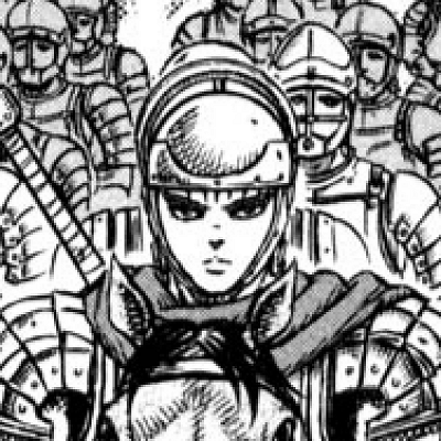 Image For Post | Aesthetic anime & manga PFP for discord, Berserk, Departure for the Front - 13, Page 20, Chapter 13. 1:1 square ratio. Aesthetic pfps dark, color & black and white. - [Anime Manga PFPs Berserk, Chapters 0.09](https://hero.page/pfp/anime-manga-pfps-berserk-chapters-0.09-42-aesthetic-pfps)