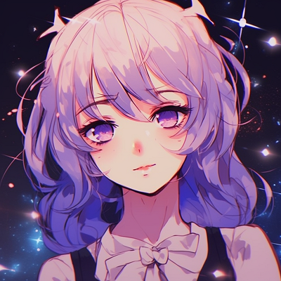 Image For Post | Dreamy anime girl silhouette with stardust, showcasing minimalistic art style and cool color schemes. lovely girls in aesthetic anime pfp pfp for discord. - [Aesthetic Anime Pfp Focus](https://hero.page/pfp/aesthetic-anime-pfp-focus)