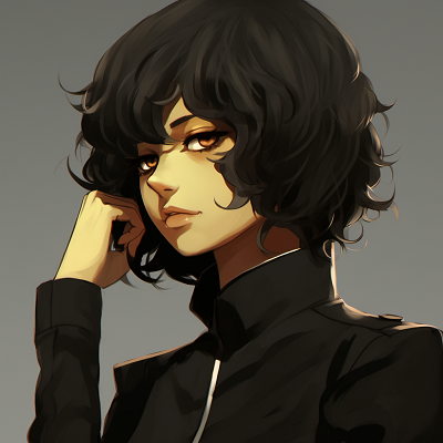 Image For Post | Profile of Canary from Hunter x Hunter, softer tones and detailed uniform. black anime characters pfp pfp for discord. - [Anime Black PFP](https://hero.page/pfp/anime-black-pfp)
