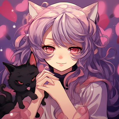 Image For Post | A picture of Netsuko smiling, soft hues and captivating expression. anime demon pfp for fans pfp for discord. - [Anime Demon PFP Collection](https://hero.page/pfp/anime-demon-pfp-collection)