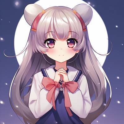 Image For Post | Sailor Moon in Chibi style, vibrant colors and simplified features. top anime pfp cute pfp for discord. - [anime pfp cute](https://hero.page/pfp/anime-pfp-cute)