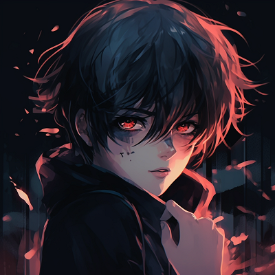 Image For Post | Mysterious anime boy in a captivating gaze, with detailed eyework and gradient hair. quality anime boy pfp aesthetic pfp for discord. - [Anime Boy PFP Aesthetic Selection](https://hero.page/pfp/anime-boy-pfp-aesthetic-selection)