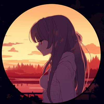 Image For Post | Silhouettes of two characters against a sunset, warm colors and minimalistic style. pfp matching ideas for couple pfp for discord. - [cute matching pfp, aesthetic matching pfp ideas](https://hero.page/pfp/cute-matching-pfp-aesthetic-matching-pfp-ideas)