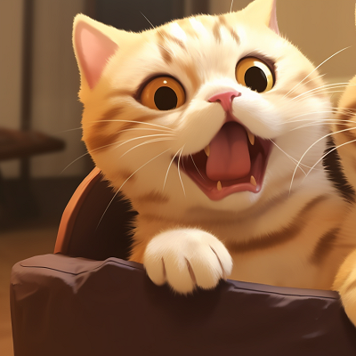 Image For Post | Two tiger-striped characters, one yawning, warm-toned living room background with detailed wooden furniture. cute cat illustration matching pfp pfp for discord. - [cute cat matching pfp, aesthetic matching pfp ideas](https://hero.page/pfp/cute-cat-matching-pfp-aesthetic-matching-pfp-ideas)