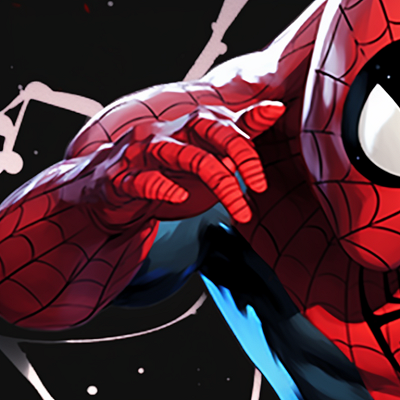 Image For Post | Two Spiderman characters in red and blue outfits, seen in dynamic web-slinging poses. unique matching spiderman pfp ideas pfp for discord. - [matching spiderman pfp, aesthetic matching pfp ideas](https://hero.page/pfp/matching-spiderman-pfp-aesthetic-matching-pfp-ideas)