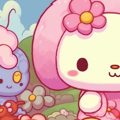 Image For Post Pastel Companions - sanrio expressive matching pfp left side