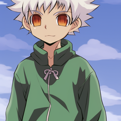 Image For Post | Gon and Killua standing back-to-back for height comparison, light shading and simple colors. cool gon vs killua matching pfp pfp for discord. - [gon and killua matching pfp, aesthetic matching pfp ideas](https://hero.page/pfp/gon-and-killua-matching-pfp-aesthetic-matching-pfp-ideas)