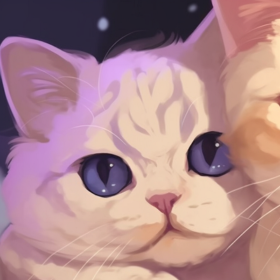 Image For Post Purrfect Pair - best matching pfp cat options left side