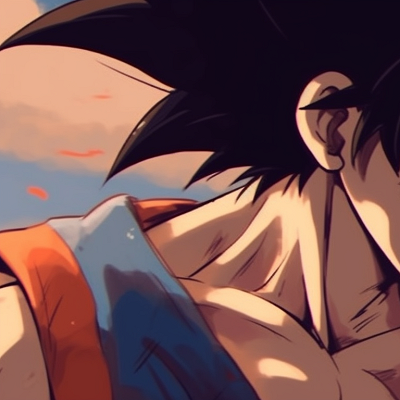 Image For Post | Goku gazing at Chichi, intense expressions and contrasting cool and warm tones. goku and chichi love moments pfp for discord. - [goku and chichi matching pfp, aesthetic matching pfp ideas](https://hero.page/pfp/goku-and-chichi-matching-pfp-aesthetic-matching-pfp-ideas)