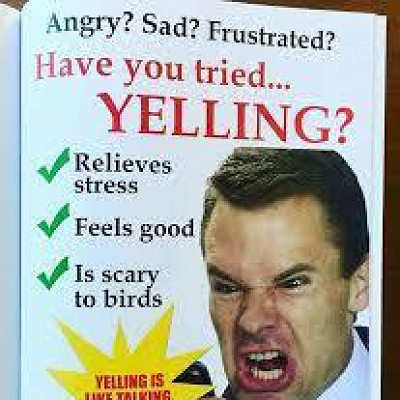 Image For Post | Try yelling for a change!