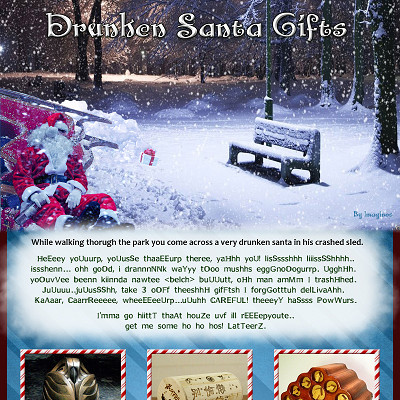Image For Post Drunken Santa Gifts Series CYOA (by Imaginos)