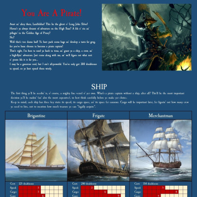 Image For Post You Are a Pirate! CYOA