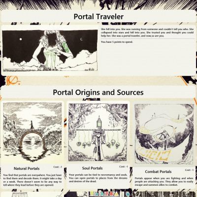 Image For Post Portal Traveler cyoa by youbetterworkb