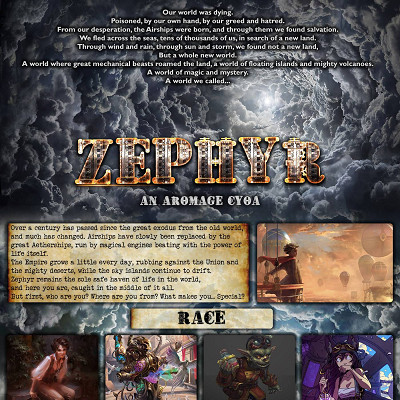 Image For Post Zephyr - A Steampunk CYOA by Thearomage