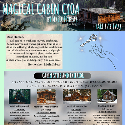 Image For Post Magical Cabin CYOA (v2) (by Mxfluffybear)