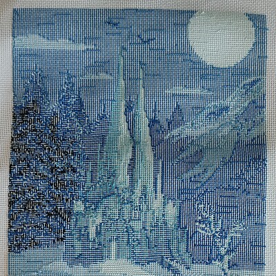 Image For Post | Country Magic Stitch - The White Witch's Castle - Back