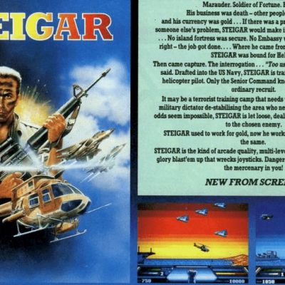 Steigar - Video Game From The Late 80's