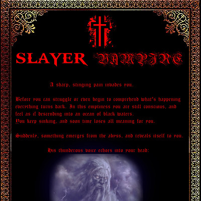 Image For Post Slayer Vampire 3.0. CYOA