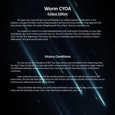 Image For Post Worm CYOA Eclipse Edition