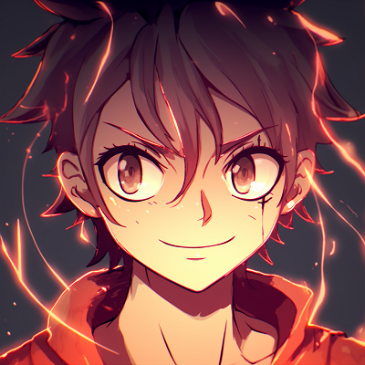 Image For Post | Dramatic portrait of Luffy, bathed in a luminous glow for an immersive anime experience. 4k resolution glowing anime pfp gallery - [Glowing Anime PFP Central](https://hero.page/pfp/glowing-anime-pfp-central)