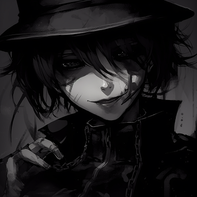 Image For Post | Goth anime boy showing a mix of angst and defiance, enhanced by dark tones and attention to details on clothing. goth pfp for anime boys - [Goth Anime PFP Gallery](https://hero.page/pfp/goth-anime-pfp-gallery)