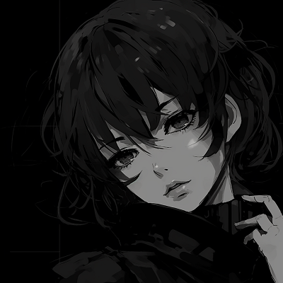 Image For Post | Profile view of an anime character, obscured by darkness with rich textures. dark themed aesthetic anime pfp - [Dark Aesthetic Anime PFP Collection](https://hero.page/pfp/dark-aesthetic-anime-pfp-collection)