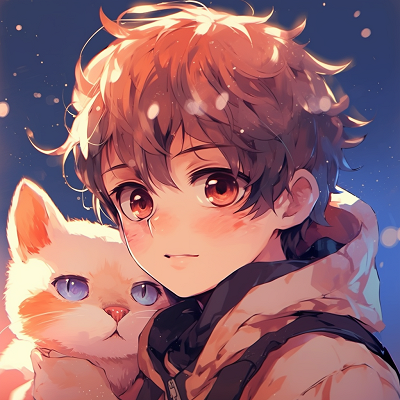Image For Post Glasses Wearing Anime Boy - cute anime boy pfp