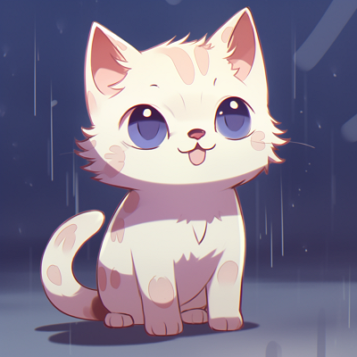 Image For Post | Adorable anime cat adorned with a ribbon, pastel hues and cute detailing. entirely cute anime cat pfp - [Anime Cat PFP Universe](https://hero.page/pfp/anime-cat-pfp-universe)