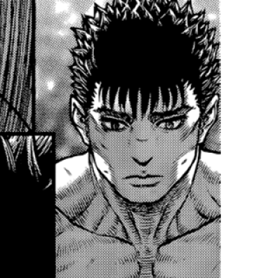 Image For Post | Aesthetic anime & manga PFP for discord, Berserk, Memory Fragments - 350, Page 4, Chapter 350. 1:1 square ratio. Aesthetic pfps dark, color & black and white. - [Anime Manga PFPs Berserk, Chapters 342](https://hero.page/pfp/anime-manga-pfps-berserk-chapters-342-374-aesthetic-pfps)
