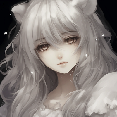 Image For Post | Anime profile showcasing a delicate character clad in white with exceptional detail to her expressive eyes and long white hair. anime pfp girl with white charm - [White Anime PFP](https://hero.page/pfp/white-anime-pfp)