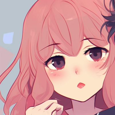 Image For Post | Two anime characters, kawaii style, soft pastel backgrounds, interlocking smiles. kawaii anime matching pfp couple pfp for discord. - [anime matching pfp couple, aesthetic matching pfp ideas](https://hero.page/pfp/anime-matching-pfp-couple-aesthetic-matching-pfp-ideas)
