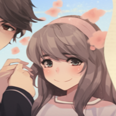 Image For Post | Two characters gazing at the stars, muted colors and a splash of starry showers. adorable cute couple matching pfp pfp for discord. - [cute couple matching pfp, aesthetic matching pfp ideas](https://hero.page/pfp/cute-couple-matching-pfp-aesthetic-matching-pfp-ideas)