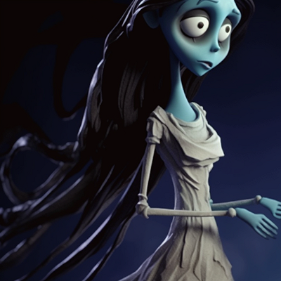 Image For Post | Two characters in a loving gaze, cold tones with the ethereal quality of the artwork. animated corpse bride matching pfp pfp for discord. - [corpse bride matching pfp, aesthetic matching pfp ideas](https://hero.page/pfp/corpse-bride-matching-pfp-aesthetic-matching-pfp-ideas)