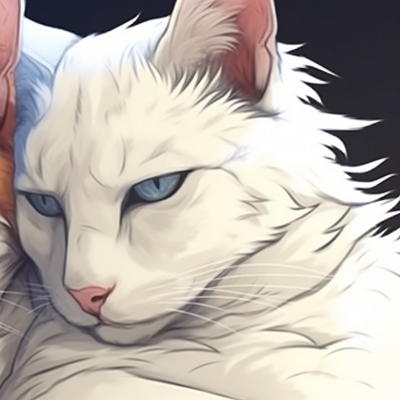 Image For Post | Two anime-style cats, detailed fur and contrasting colors, standing side by side. matching pfp cat styles pfp for discord. - [matching pfp cat, aesthetic matching pfp ideas](https://hero.page/pfp/matching-pfp-cat-aesthetic-matching-pfp-ideas)