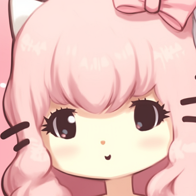 Image For Post | Close-up of two characters, each with pink Hello Kitty blush, distinctive facial features and natural tones. hello kitty pfp matching boys and girls pfp for discord. - [hello kitty pfp matching, aesthetic matching pfp ideas](https://hero.page/pfp/hello-kitty-pfp-matching-aesthetic-matching-pfp-ideas)