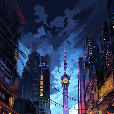 Image For Post | View of cityscape under the moonlight; detailed manhwa drawing in monochrome. phone art wallpaper - [Urban Nightlife Manhwa Wallpapers ](https://hero.page/wallpapers/urban-nightlife-manhwa-wallpapers-anime-manga-art)