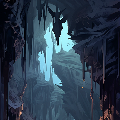 Image For Post Dark and Enigmatic Manga Caves - Wallpaper