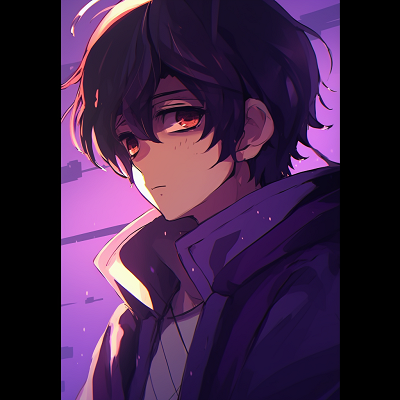 Image For Post | Deep purple hues dominate this picture of a mysterious anime boy with vivid detailing. adorable purple anime pfp pfp for discord. - [Purple Pfp Anime Collection](https://hero.page/pfp/purple-pfp-anime-collection)