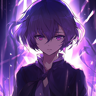 Image For Post | Profile picture of an anime character with violet hair, radiating an angelic aura, and highlighted by feather details. charming purple anime pfp pfp for discord. - [Purple Pfp Anime Collection](https://hero.page/pfp/purple-pfp-anime-collection)
