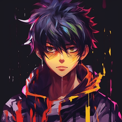 Image For Post | Anime character with drip style infusing street art influence, solid outlines and expressive colors. drippy anime pfp in hd quality pfp for discord. - [Ultimate Drippy Anime PFP](https://hero.page/pfp/ultimate-drippy-anime-pfp)