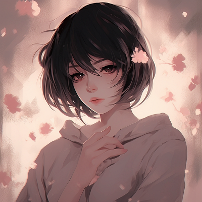 Image For Post | Close-up of an Anime girl with sakura blossoms, high attention to detail and light contrast. lovely girls in aesthetic anime pfp pfp for discord. - [Aesthetic Anime Pfp Focus](https://hero.page/pfp/aesthetic-anime-pfp-focus)