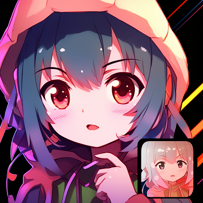 Image For Post | Overly cutesy kawaii style character with large sparkling eyes, saturated colors. anime pfp considered cringe pfp for discord. - [cringe anime pfp](https://hero.page/pfp/cringe-anime-pfp)